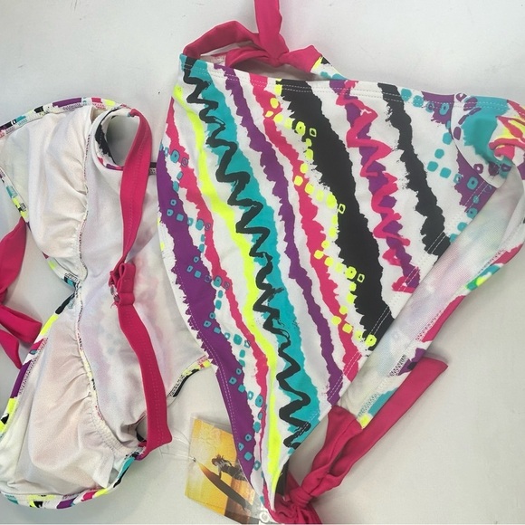 New Joe Boxer Tribal Monokini Multicolor Size Medium - Picture 4 of 6